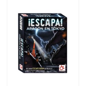 JUEGO DE MESA ESCAPA, APAGON EN TOKYO