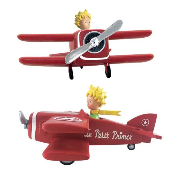 FIGURA EL PRINCIPITO SUBIDO EN EL AVION 18CM