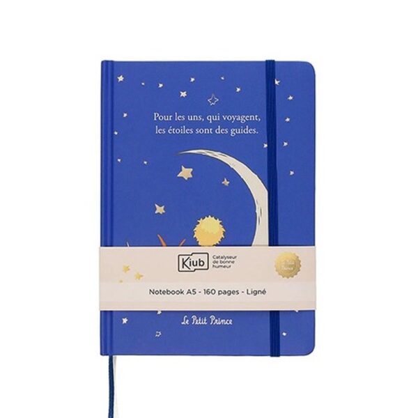 CUADERNO NOTEBOOK A5 EL PRINCIPITO LUNA