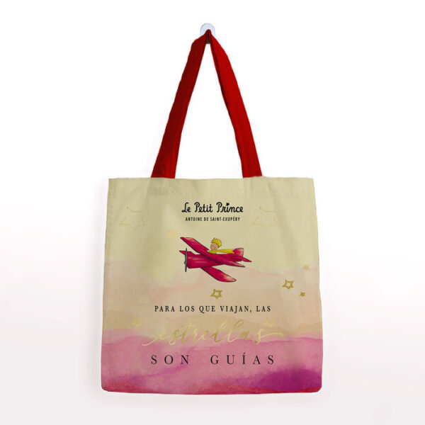 BOLSA ALGODON LPP PEQUEÑA - 4 (AVION)