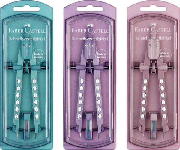 COMPAS FABER CASTELL BIGOTERA FACTORY 2023 COLORES OCEANO RO