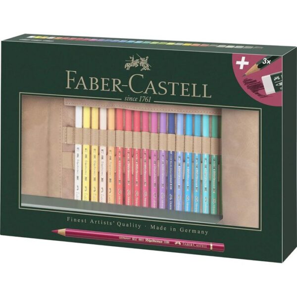 LAPIZ FABER CASTELL POLYCHROMOS ESTUCHE ENROLLABLE
