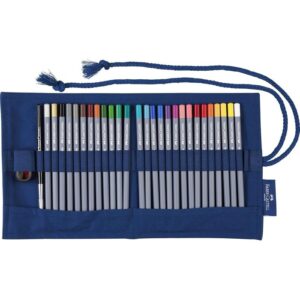 LAPIZ FABER CASTELL GOLDFABER AQUA ESTUCHE ENROLLABLE LLENO