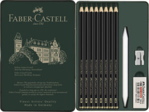 LAPIZ FABER CASTELL PITT GRAPHITE MATT 11 GRADUACIONES (1X H