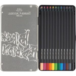 LAPIZ FABER CASTELL BLACK EDITION 12 COLORES BASICOS ESTUCHE
