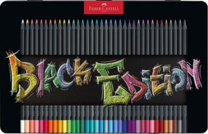 LAPIZ FABER CASTELL BLACK EDITION 36 COLORES BASICOS ESTUCHE
