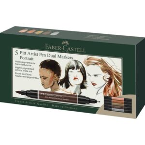 MARCADOR FABER CASTELL PITT DUAL MARKER RETRATOS
