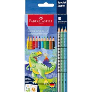 LAPIZ FABER CASTELL COLOR GRIP 10 COLORES EDICION ESPECIAL