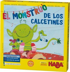 JUEGO HABA EL MONSTRUO DE LOS CALCETINES