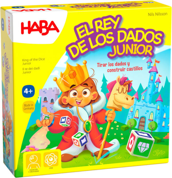 JUEGO DE MESA EL REY DE LOS DADOS JUNIOR