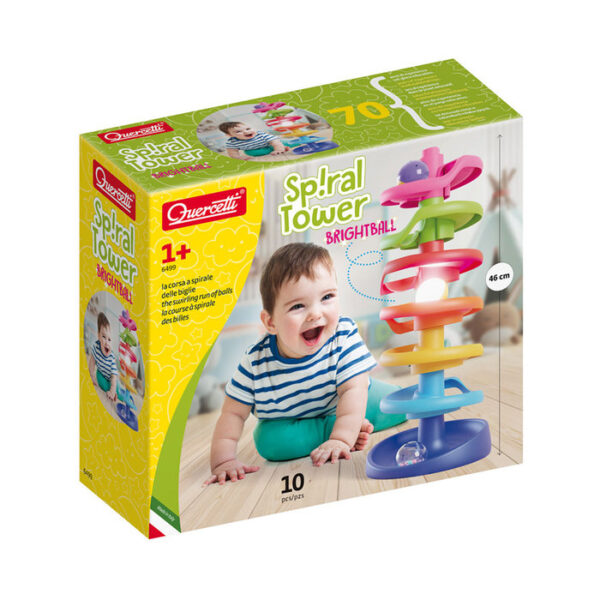 JUEGO TORRE ESPIRAL BOLA BRILLANTE EVO 10PZ PLAYECO+