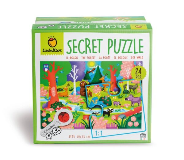 PUZZLE SECRETO DEL BOSQUE 24 PIEZAS