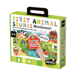 JUEGO HEADU FIRST ANIMAL SOUNDS MONTESSORI