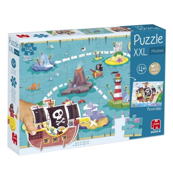 JUEGO DE MESA PUZZLE XXL PIRATAS