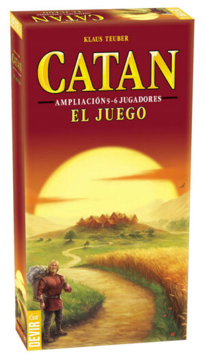 JUEGO DE MESA CATAN EXPANSION 5-6 JUGADORES