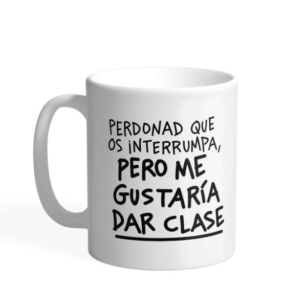 TAZA PEDRITA PARKER PROFE DAR CLASE