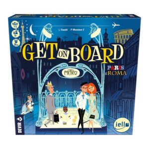 JUEGO DE MESA GET ON BOARD PARIS & ROMA