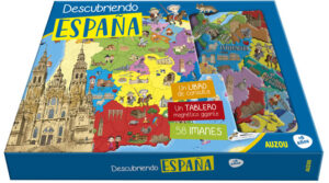 Tablero magnetico descubriendo españa