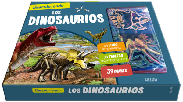 Tablero magnetico descubriendo los dinosa