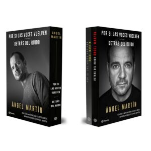 ESTUCHE ANGEL MARTIN POR SI LAS VOCES VUELVEN + DETRAS DEL