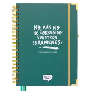 CUADERNO DEL PROFESOR A4 PEDRITA PARKER CON AGENDA
