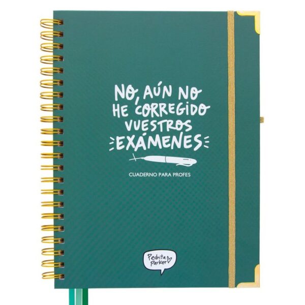 CUADERNO DEL PROFESOR A4 PEDRITA PARKER CON AGENDA