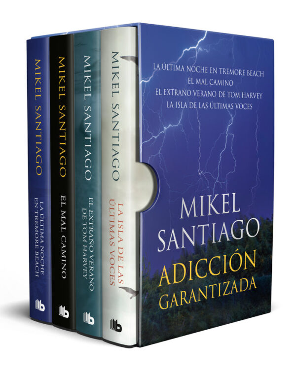 ESTUCHE MIKEL SANTIAGO ADICCION GARANTIZADA