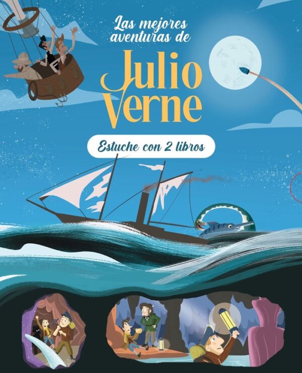 MEJORES AVENTURAS DE JULIO VERNE ESTUCHE,LAS