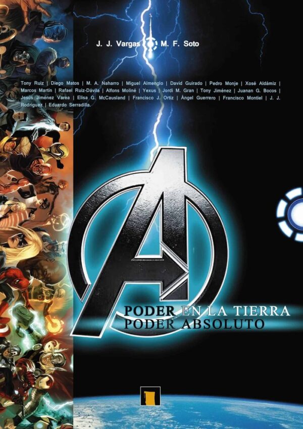 Avengers poder en la tierra/poder absoluto estuche