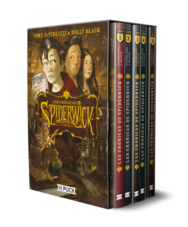Estuche saga spiderwick