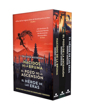 Estuche trilogia mistborn pack el imperio final el pozo de