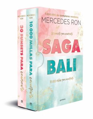 ESTUCHE SAGA BALI 30 SUNSETS PARA ENAMORARTE 10,000 MILLAS P