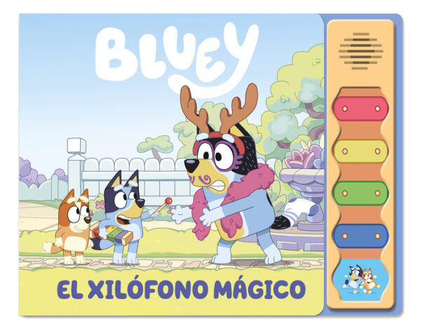 BLUEY LIBRO CON SONIDOS EL XILOFONO MAGICO