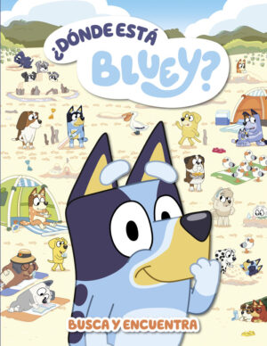 BLUEY LIBRO JUGUETE DONDE ESTA BLUEY
