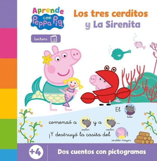 PEPPA PIG LECTOESCRITURA APRENDE CON PEPPA, LA SIRENITA Y