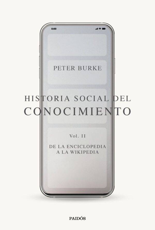 HISTORIA SOCIAL DEL CONOCIMIENTO VOL II