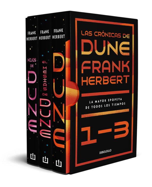 Dune estuche (dune, el mesias de dune, hijos de dune)