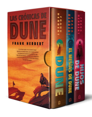 Trilogia dune edicion de lujo estuche con dune el mesias de