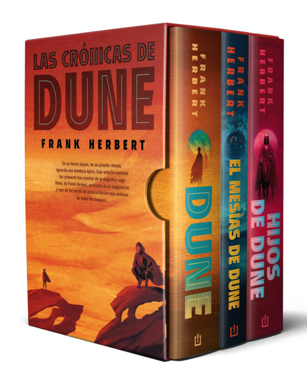 Trilogia dune edicion de lujo estuche con dune el mesias de