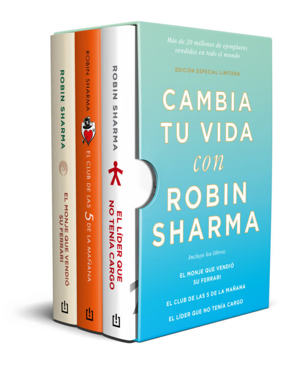 Estuche cambia tu vida con robin sharma edicion limitada