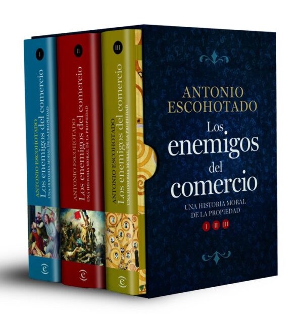 Estuche trilogia los enemigos del comercio