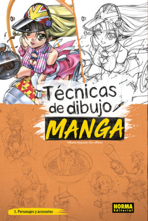 TECNICAS DE DIBUJO MANGA 5 PERSONAJES Y ACCESORIOS