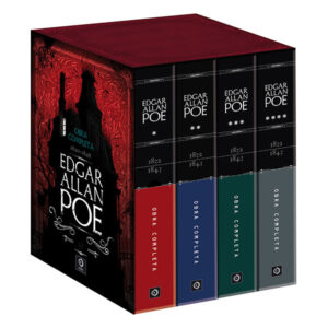 Estuche edgar allan poe obra completa 4 volumenes