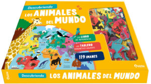 Descubriendo animales del mundo tablero magnetico