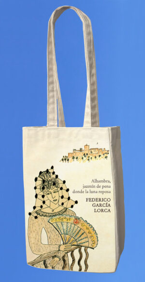 BOLSA TELA DAMA FEDERICO GARCIA LORCA