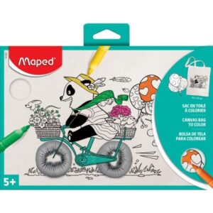 Bolsa Tela Maped Para Colorear