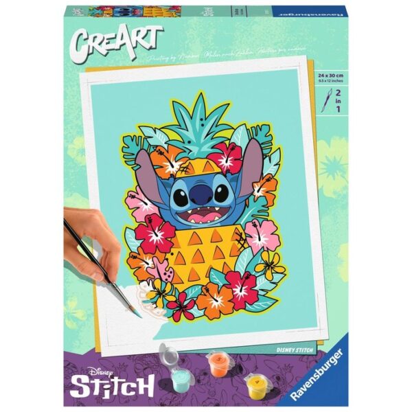 Stitch – Juego Pintar Por Numeros Creart Serie Trend C - Sti