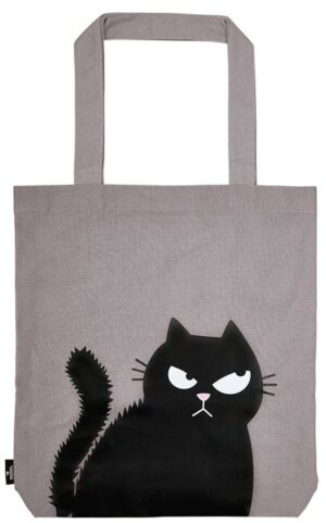 BOLSA DE TELA DE LA COMPRA ED HAPPY FACE EL GATO