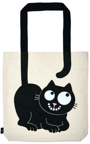 BOLSA DE TELA DE LA COMPRA CARRY ME ED THE CAT