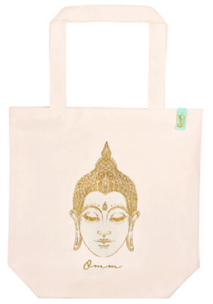 BOLSA DE TELA DE LA COMPRA ALGODON ORG, BUDA